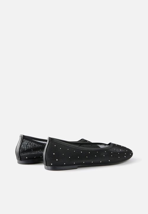 Cotton On - Katia ballet - black diamante