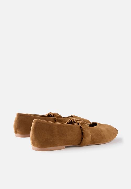 Cotton On - Brooklyn mary jane ballet - tan micro