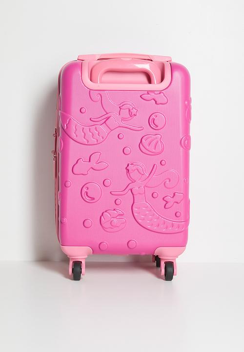 H&S - Mermaid kids suitcase - Pink