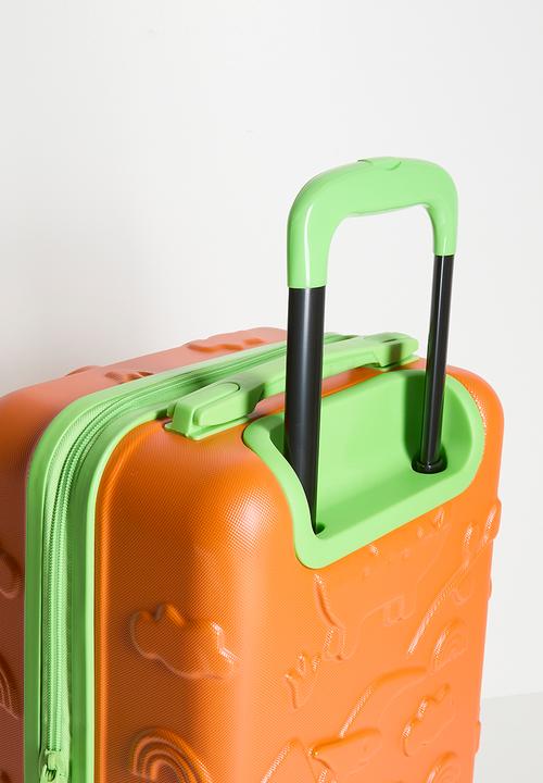 H&S - Dino kids suitcase - Orange