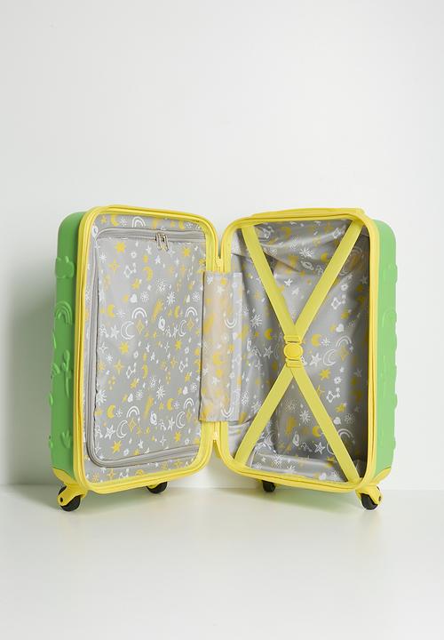 H&S - Dino kids suitcase - Green