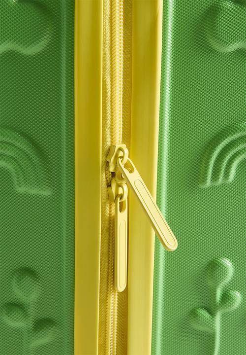H&S - Dino kids suitcase - Green