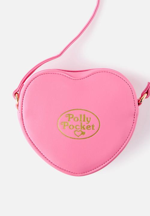 Cotton On - License Polly Pocket Bag - Lcn Mat Polly Pocket/Pink Heart
