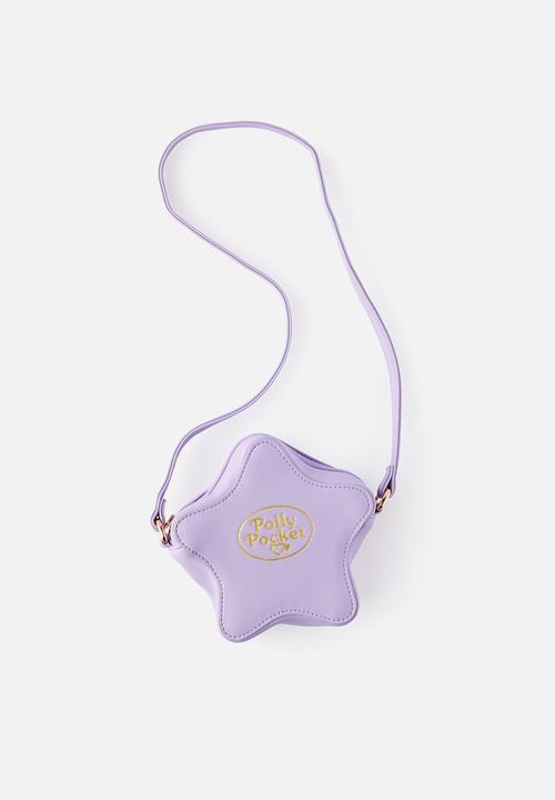 Cotton On - License Polly Pocket Bag - Lcn Mat Polly Pocket/Lilac Star