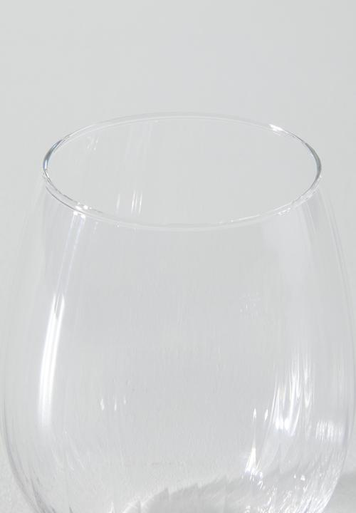 Excellent Houseware - Dip tumbler glasses set of 4 - Clear
