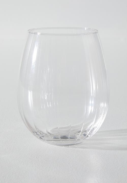 Excellent Houseware - Dip tumbler glasses set of 4 - Clear