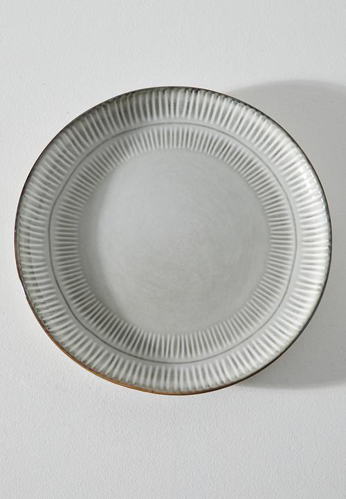 Excellent Houseware - Bila side plate set of 4 - Grey