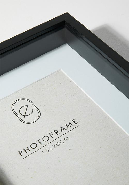 H&S - Pose photo frame - Black