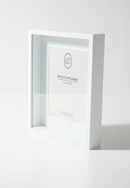H&S - Pose photo frame - White