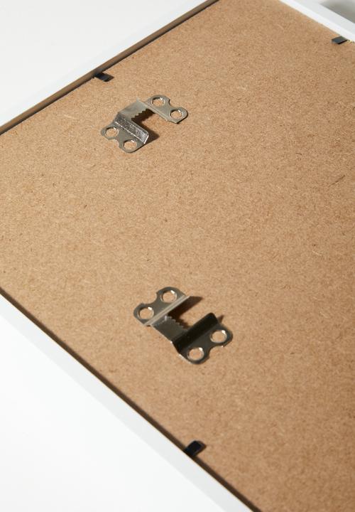 H&S - Pose photo frame - White