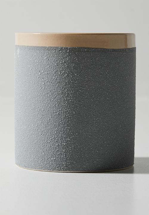 H&S - Sweet lemon scented candle - Khaki
