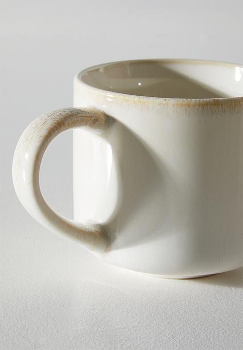 Excellent Houseware - Saki mug set of 4 - Natural