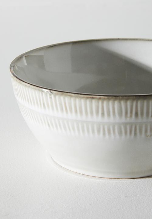 Excellent Houseware - Bila cereal bowl set of 4  - Grey