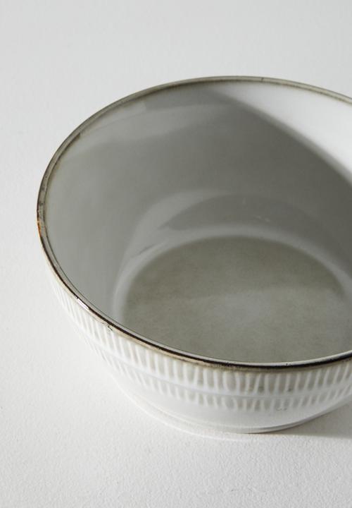 Excellent Houseware - Bila cereal bowl set of 4  - Grey