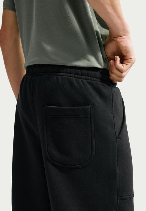 Nike - NSW Fleece Open-Hem Pants - Black