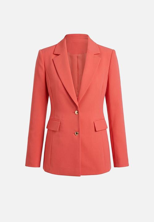 Forever New - Lee nipped waist blazer in pink suit