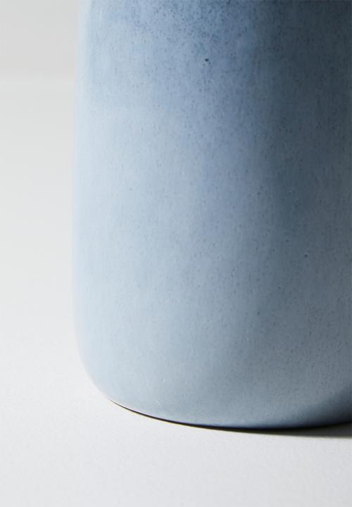 Bathroom Solutions - Reactive Glaze Stoneware Dispenser Blue