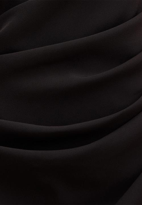 Forever New - Rumi draped mini dress in black