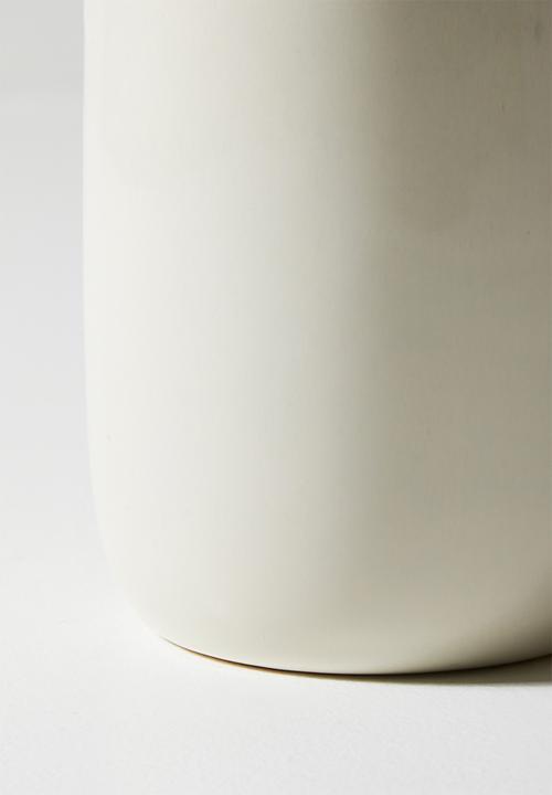 Bathroom Solutions - Reactive Glaze Stoneware Dispenser Beige