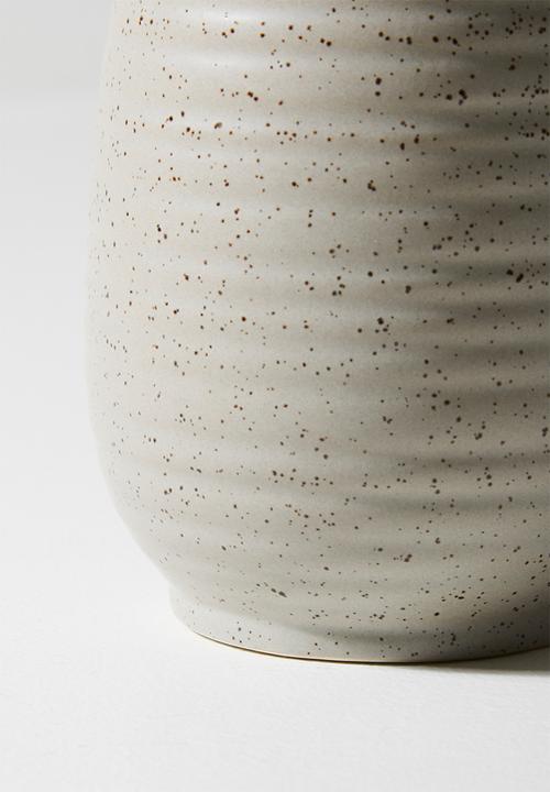 Bathroom Solutions - Lunar Stoneware dispenser - Natural