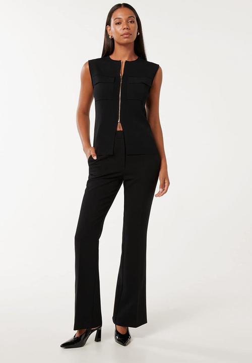 Forever New - Clara bootleg pants in black