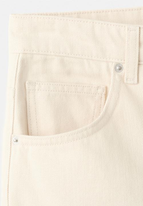 MANGO - Jeans niki - light pastel yellow