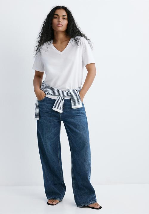 MANGO - Plus T-shirt chalspi - white