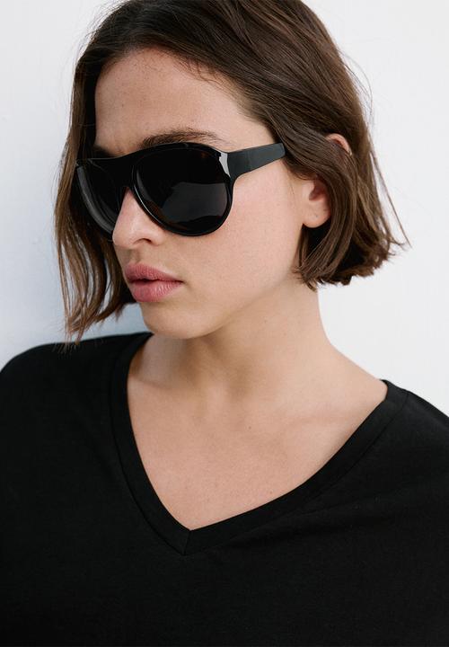 MANGO - Plus T-shirt chalspi - black