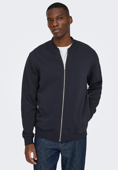 Only & Sons - Onsceres reg zip bomber jck noos - navy