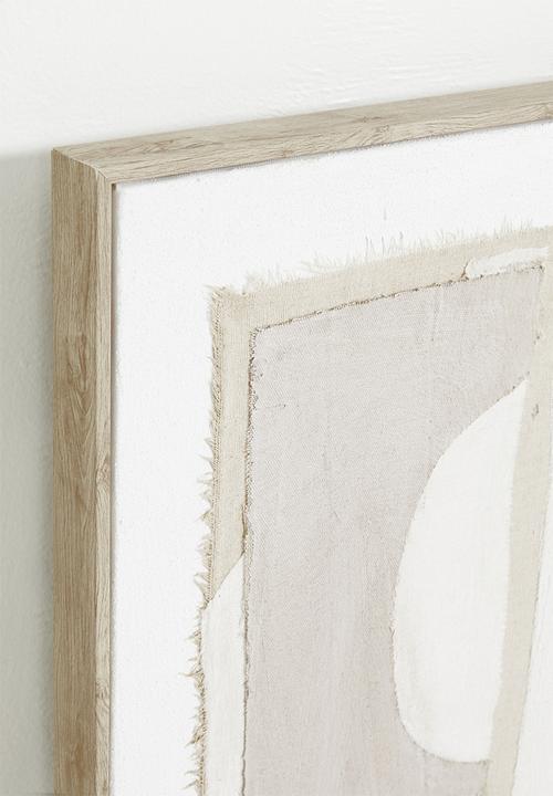 Sixth Floor - Abel Framed Wall Art - Natural