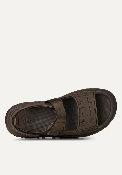 UGG® - GoldenGlow Sandal - dense smoke embosses