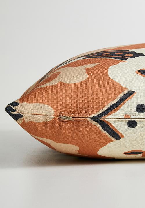 Sixth Floor - Rush Large Cat Eye Cushion Cover - orange