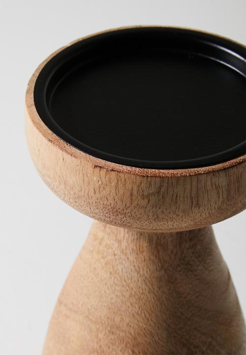 H&S - Manoa candle holder - Natural