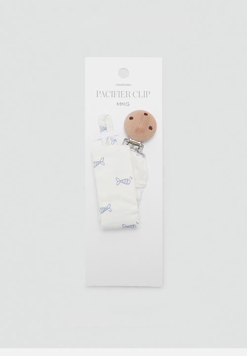 MANGO - Pacifier Clip PEIXC - Natural