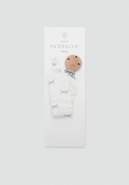 MANGO - Pacifier Clip PEIXC - Natural
