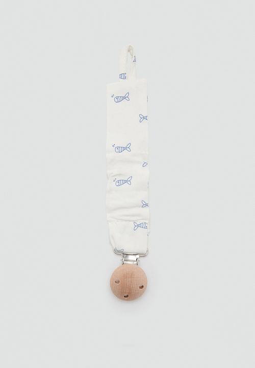 MANGO - Pacifier Clip PEIXC - Natural