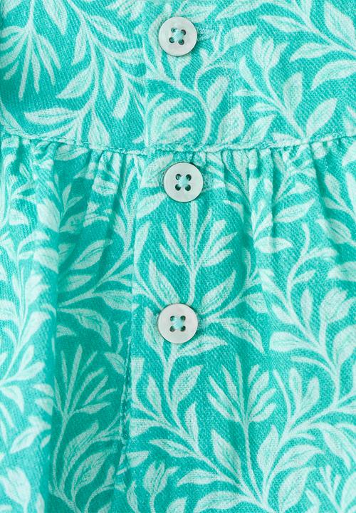 MANGO - Dress peoniav - turquoise 
