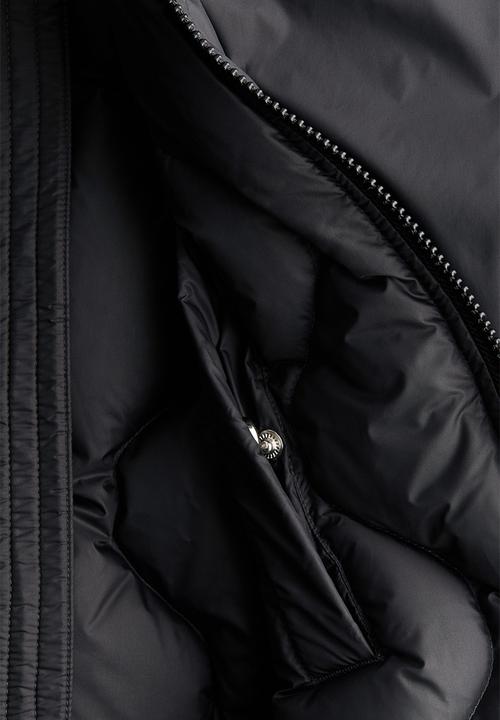 H&M - WARDROBE.NYC H&M:  Oversized down bomber jacket - black