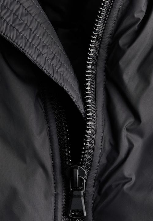 H&M - WARDROBE.NYC H&M:  Oversized down bomber jacket - black