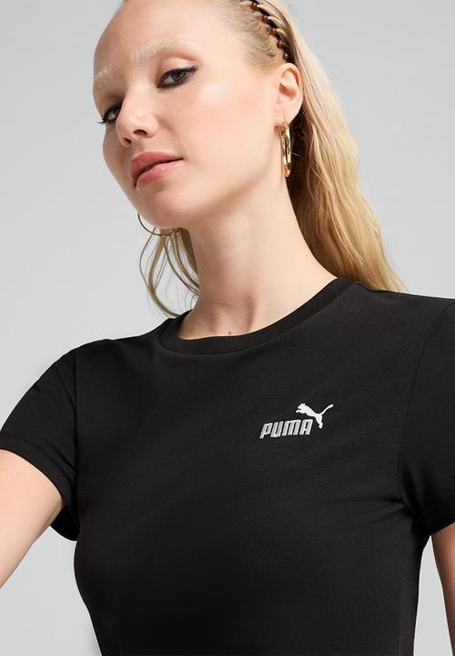 PUMA - Plus ess small no. 1 logo slim dress - puma black
