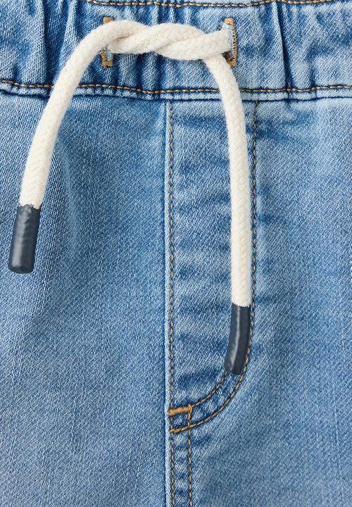 MANGO - Bermuda shorts comfy - medium blue