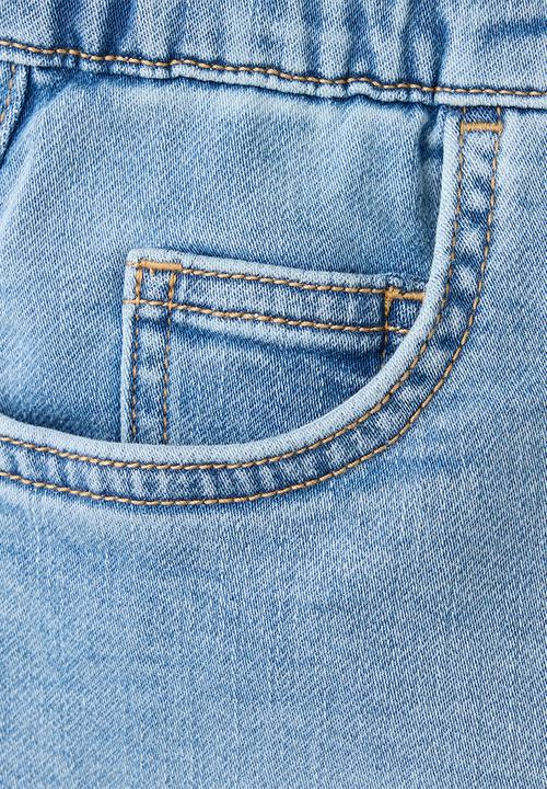MANGO - Bermuda shorts comfy - medium blue