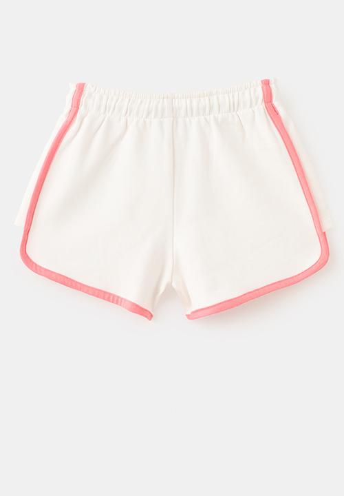MANGO - Shorts pam - natural white
