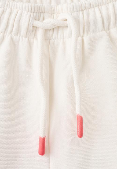 MANGO - Shorts pam - natural white