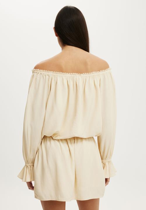 Cotton On - Keira Dress - Honey Cream