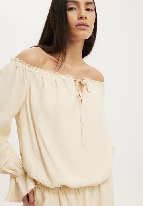 Cotton On - Keira Dress - Honey Cream