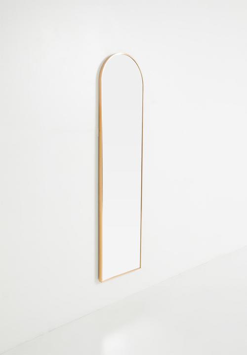 H&S - Full length arch mirror - Gold
