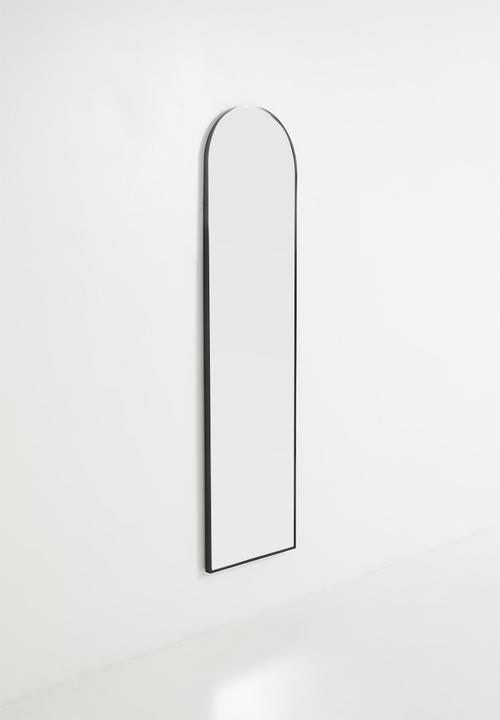 H&S - Full length arch mirror - Black