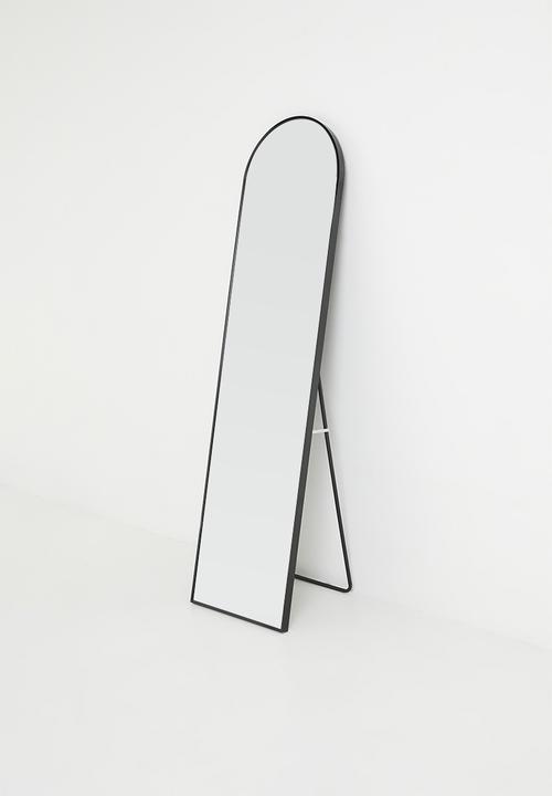H&S - Full length arch mirror - Black