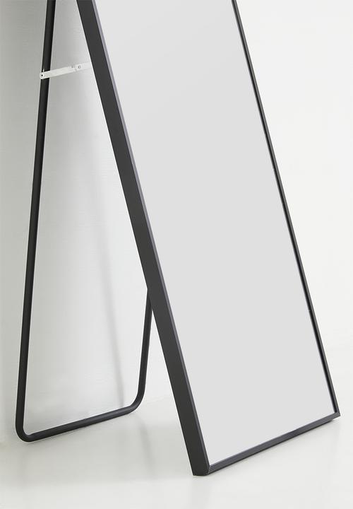 H&S - Full length arch mirror - Black
